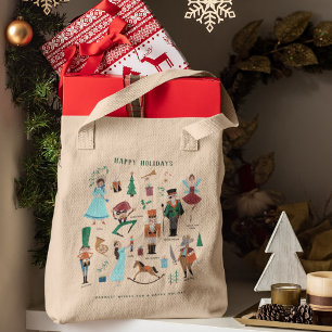 Sac de vacances de Noël de ballet Casse-Noisette