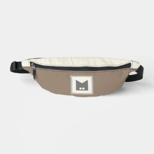 Sac de ventre élégant brun beige