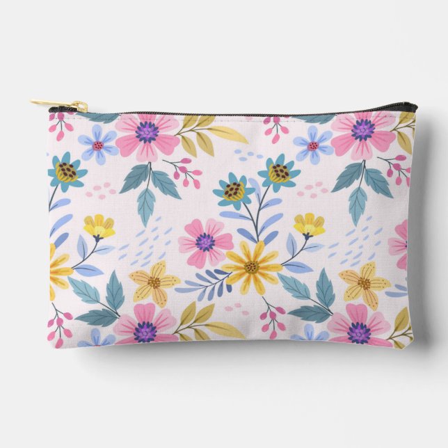 Sac de voyage cosmétique Floral Multicolore (Recto)