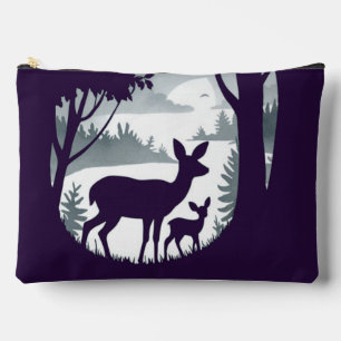 Sac de voyage de cerf Doe Fawn Accessoire Pouch