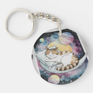 Sac de voyage de l'accessoire de chat en aquarelle