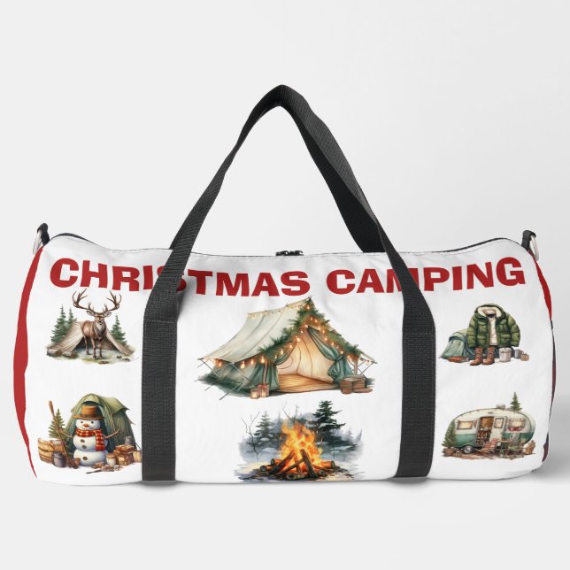 Sac de voyage de Noël - Vacances en plein air (Recto)