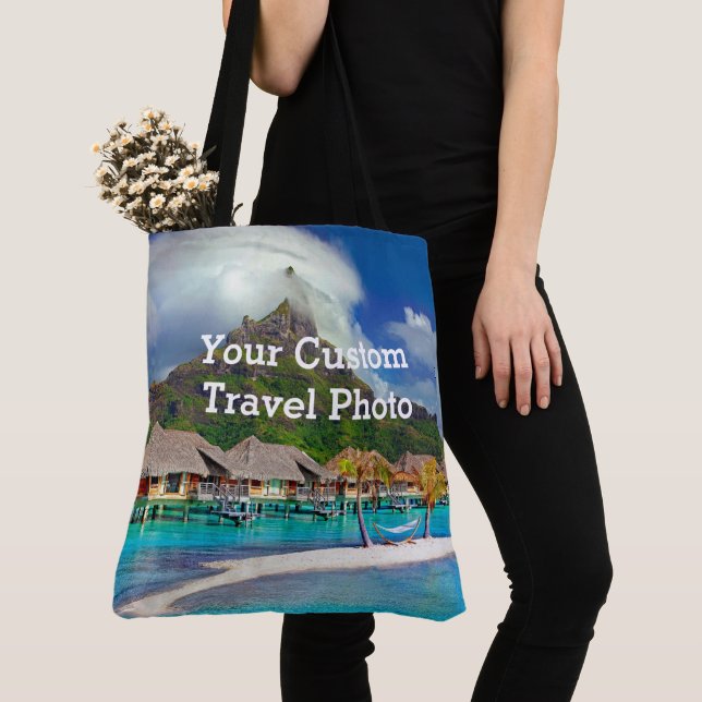 Sac de voyage personnalisé | Sacs de voyage photo (De près)