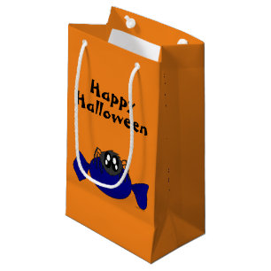 Sac délabré mignon de cadeau d'araignée de