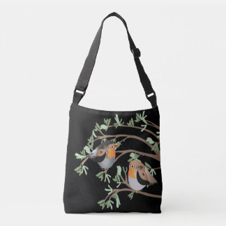 sac d'épaule avec un robin