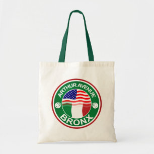 Sac d'épicerie américain italien d'avenue Bronx