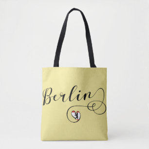 Sac d'épicerie Coeur de Berlin, Allemagne