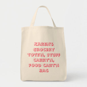 Sac d'épicerie personnalisé