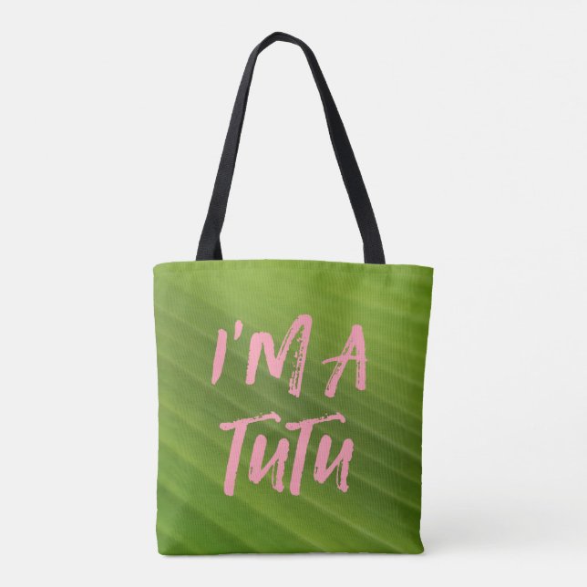 Sac d'Hawaï pour la grand-maman, Hawaïen de cadeau (Dos)