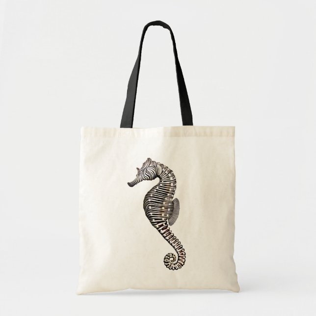 Sac d'hippocampe de zèbre de récif coralien (Devant)