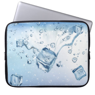 Sac d'ordinateur portable cool Water & Ice Cubes -