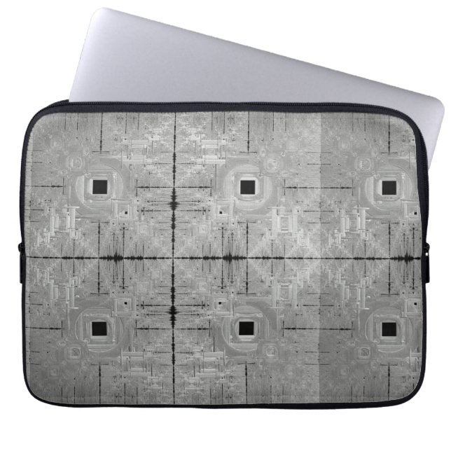 Sac d'ordinateur portable Silver Serenade (Devant)