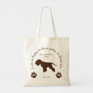Sac d'origine Wheaten Terrier revêtu de moelleux