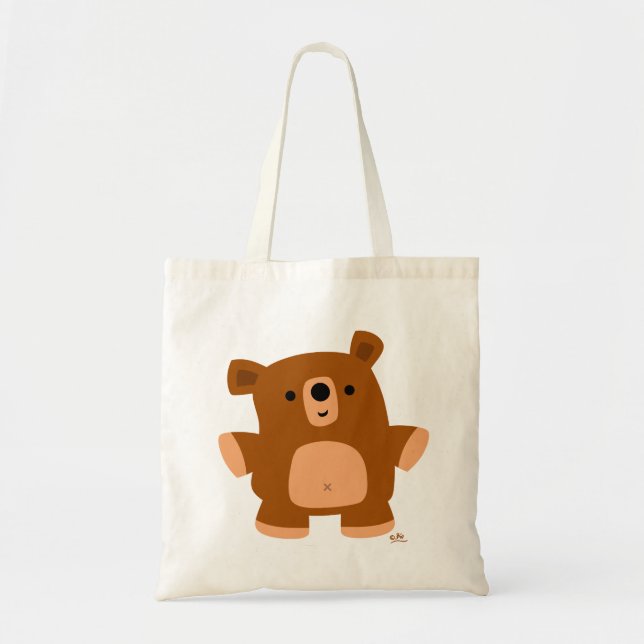 Sac d'ours petit caricature (Devant)