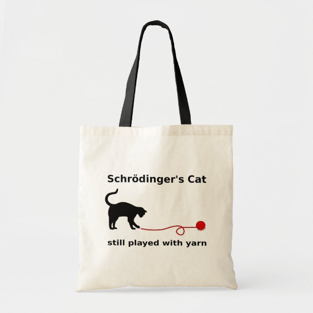 Sac "du chat de Schrödinger" (lumière) (Devant)