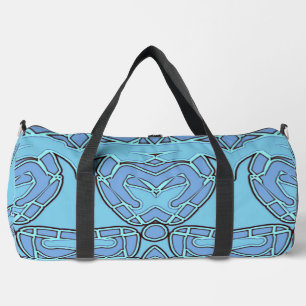 Sac Duffel, Un design classique de couleur bleue