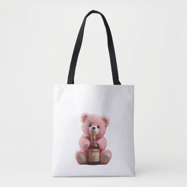 Sac écologique avec l'amour d'un ours en peluche i (Devant)