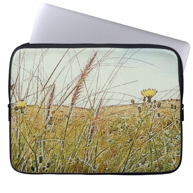 Sac électronique "Fleurs sauvages" (Devant)