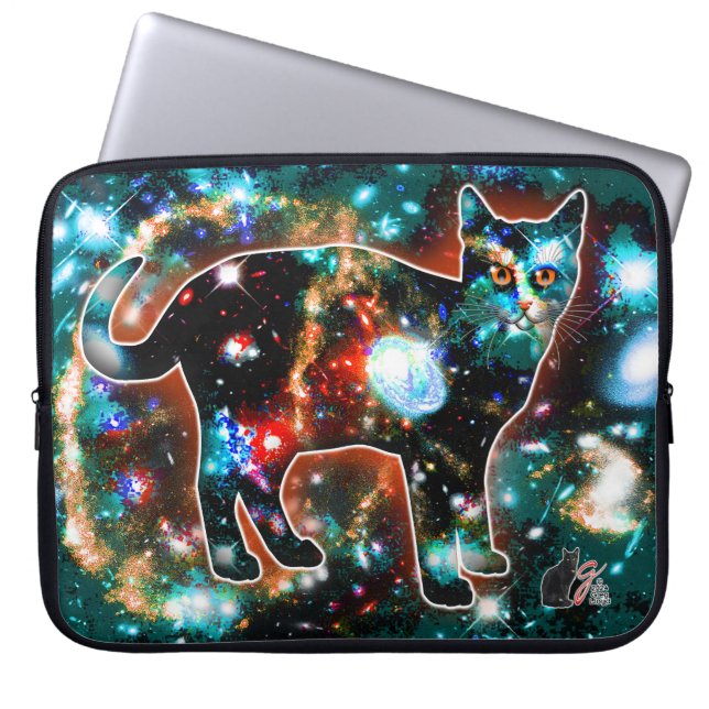 Sac électronique Gamma Chat Cosmique (Devant)