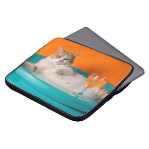 Sac électronique Sac lumineux avec un chat couché