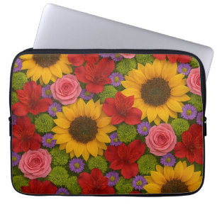 Sac électronique tournesol et Rose