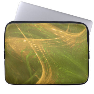 Sac électronique vert Jaune Asymétrique Fractale