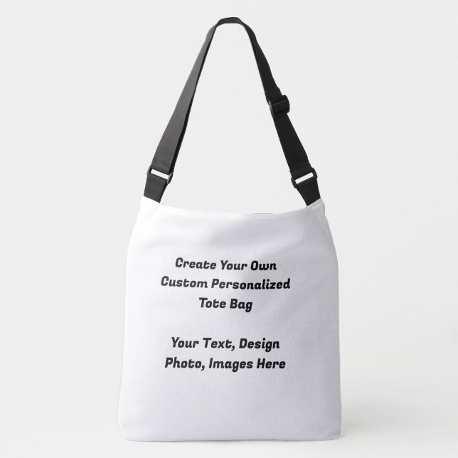 Sac en coton de conception personnalisée, ajustabl (Devant)