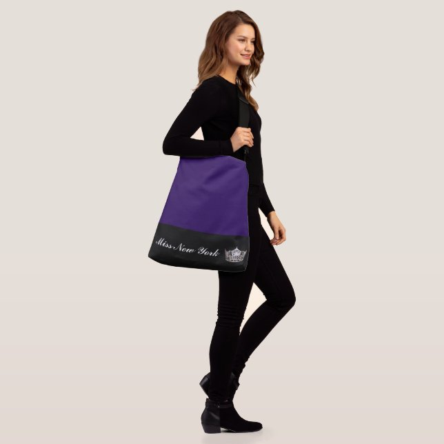 Sac en Couronne argenté style Miss America (Sur le modèle)