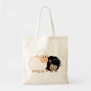 Sac en mouton à deux mignons cartons