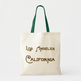 Sac en toile de logo Los Angeles California Deco