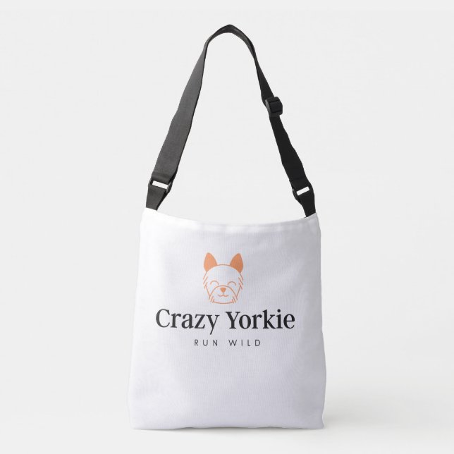 Sac en toile de qualité supérieure Yorkie (Devant)
