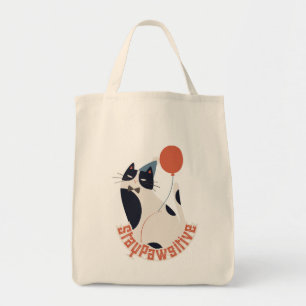 Sac en toile pour fête d'anniversaire de chat smok