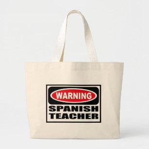 Sac ESPAGNOL d'avertissement de PROFESSEUR