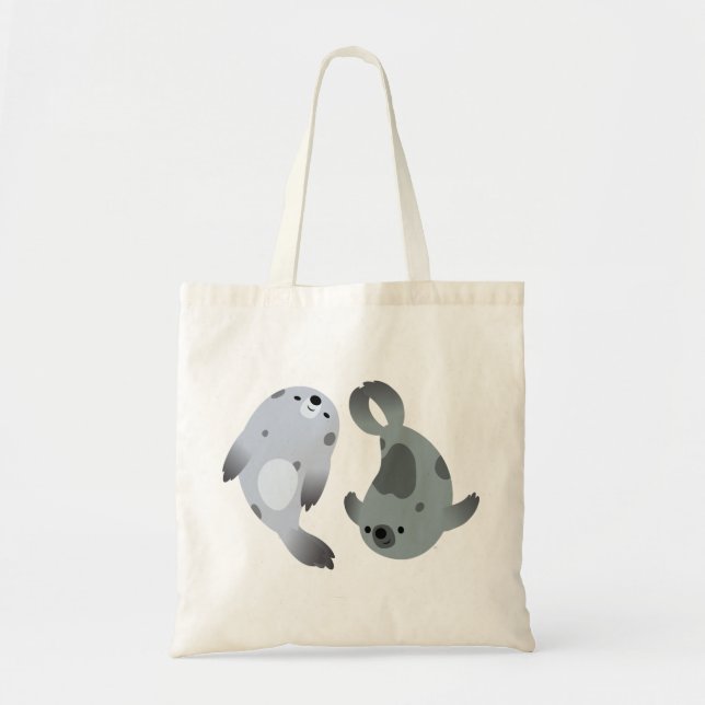 Sac espiègle mignon de deux de bande dessinée (Devant)