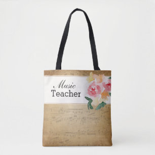 Sac fait sur commande de professeur de musique -