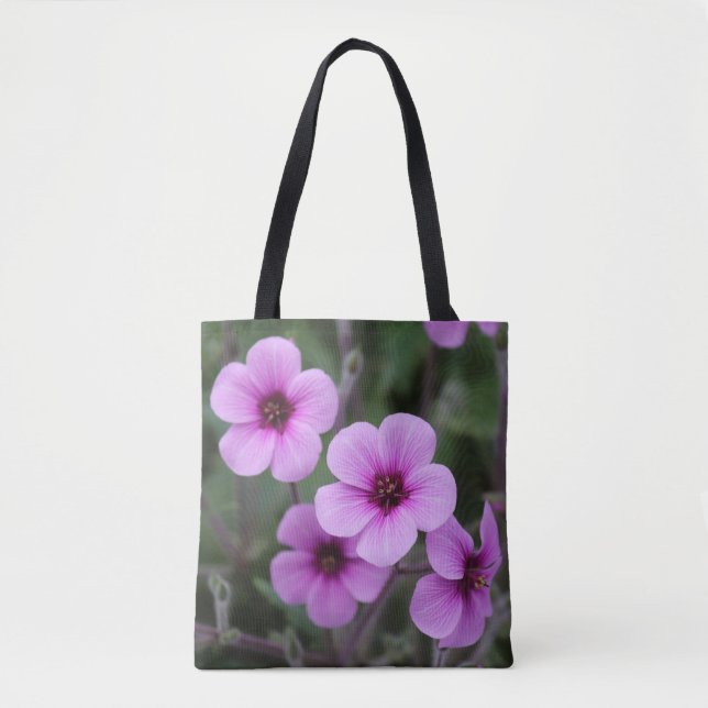 Sac Fleur Rose (Devant)