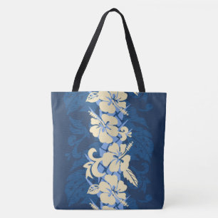 Sac floral de plage de ketmie hawaïenne de