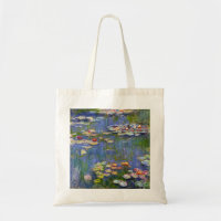 Sac fourre-tout 1916 à nénuphars de Monet