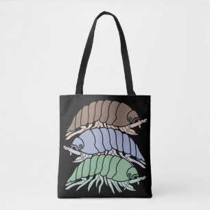 Sac fourre-tout - 3 cloportes (noir)