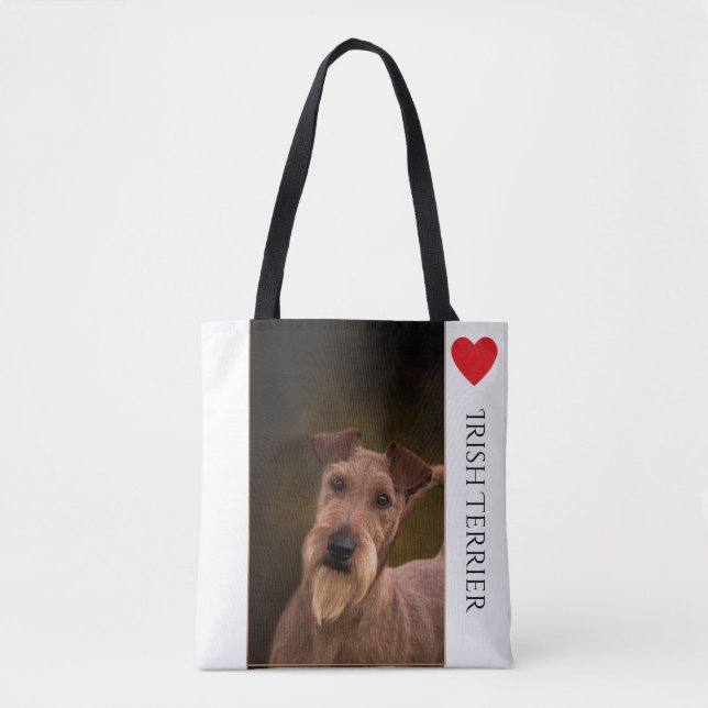 Sac fourre-tout à amant de Terrier irlandais (Devant)