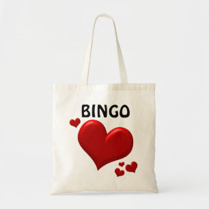 Sac fourre-tout à amour de bingo-test