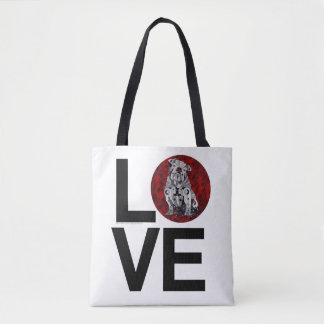 Sac fourre-tout à amour de chien de Taureau