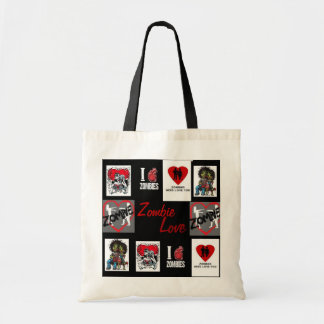 sac fourre-tout à amour de zombi