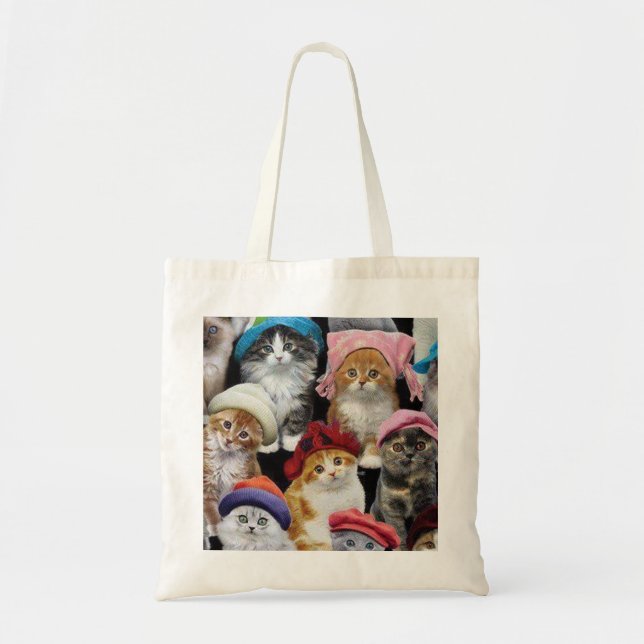 Sac fourre-tout à amoureux de les chats (Devant)