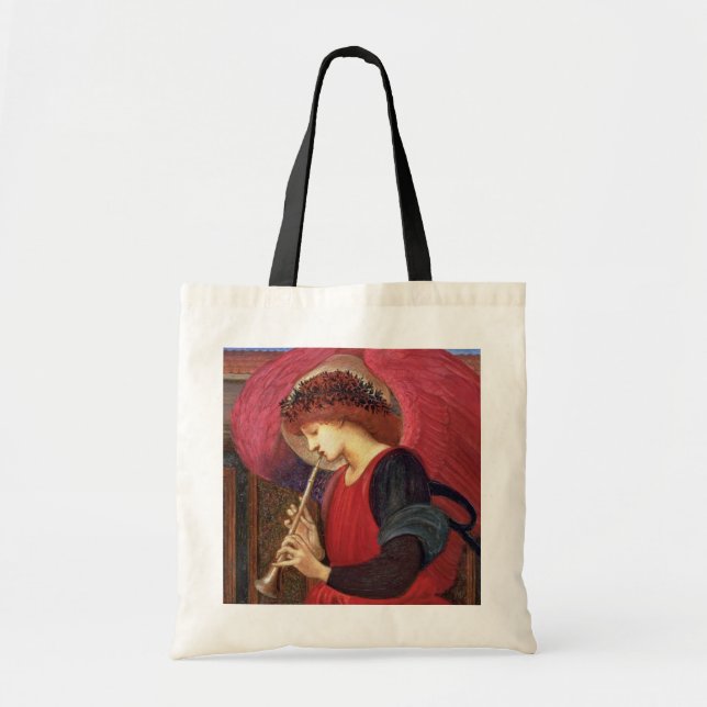 Sac fourre-tout à ange de Noël - monsieur Edward (Devant)