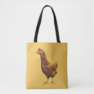 Sac fourre-tout à animal d'oiseau de poule de