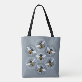 Sac fourre-tout à argent d'esprit de ruche