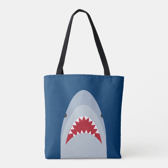 Sac fourre-tout à attaque de requin (Dos)
