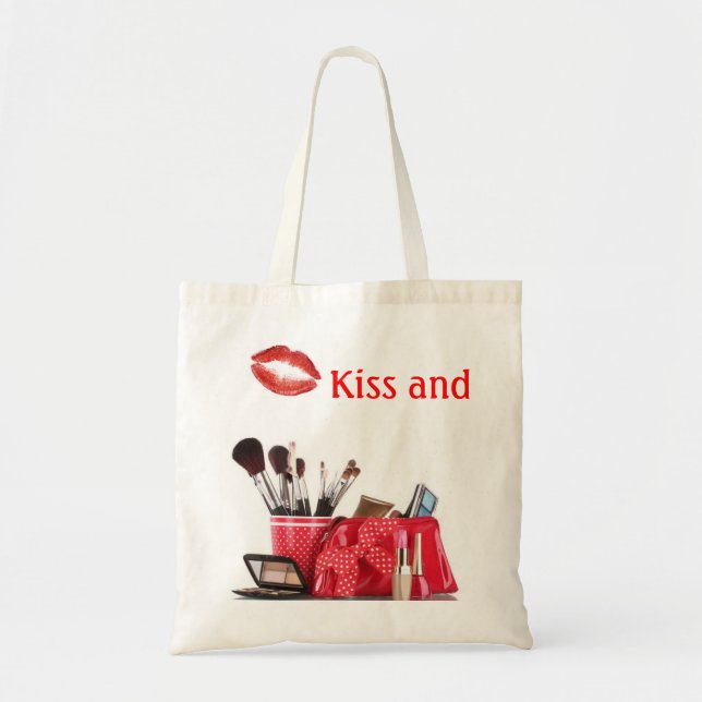 Sac fourre-tout à "baiser et à maquillage" (Devant)