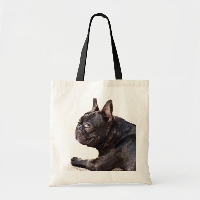 Sac fourre-tout à bouledogue français (Devant)